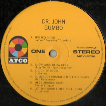 Dr. John &ndash; Dr. John&#039;s Gumbo - фото 4