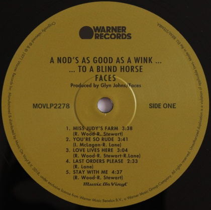 Faces &ndash; A Nod Is As Good As A Wink... To A Blind Horse - фото 3