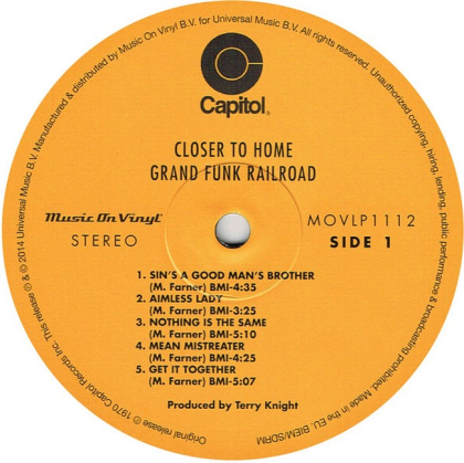 Grand Funk Railroad &ndash; Closer To Home - фото 4