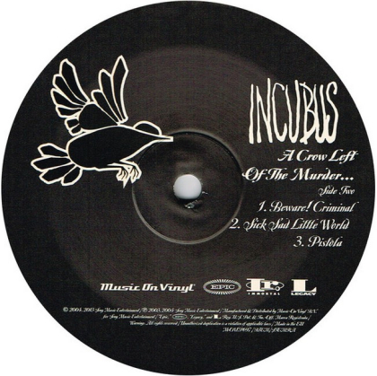 Incubus &ndash; A Crow Left Of The Murder... - фото 4