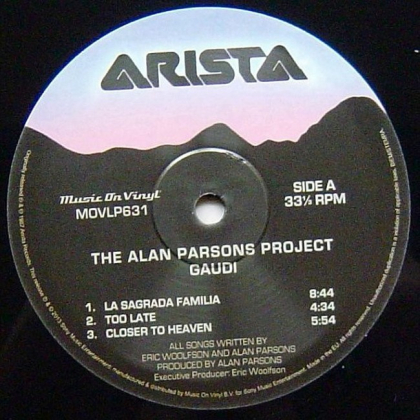 The Alan Parsons Project &ndash; Gaudi - фото 3