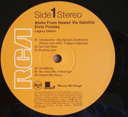 Elvis Presley &ndash; Aloha From Hawaii Via Satellite - фото 3