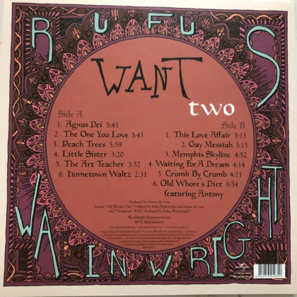 Rufus Wainwright &ndash; Want Two - фото 2