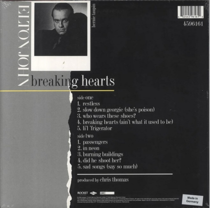 Elton John &ndash; Breaking Hearts - фото 2