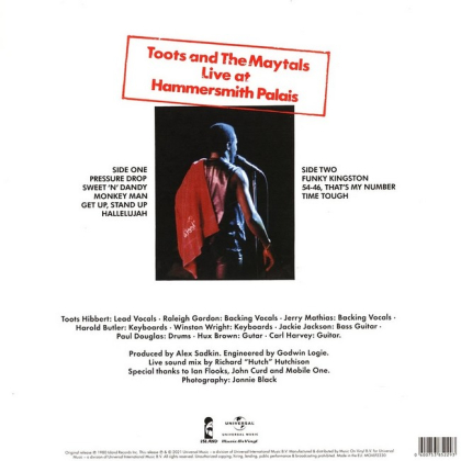 Toots &amp; The Maytals &ndash; Live - фото 2