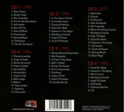 Slayer &ndash; Radio Broadcast Recordings From The Archives - фото 2