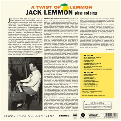 Jack Lemmon &ndash; A Twist Of Lemmon: Jack Lemmon Plays And Sings - фото 2