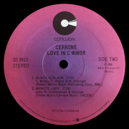 Cerrone &ndash; Love In C Minor - фото 3