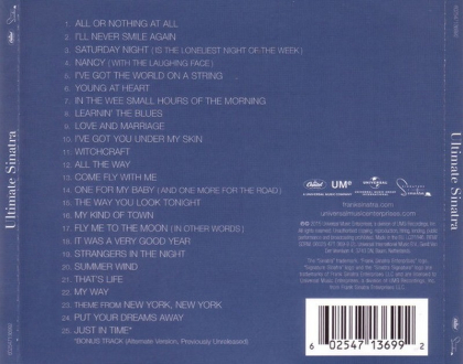 Frank Sinatra &ndash; Ultimate Sinatra - фото 2