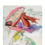 AL BUELL. Pin-Up With Umbrella, Al Buell's Beauties - фото 1