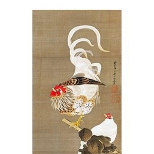 Hen and Rooster with Grapewine, 1792