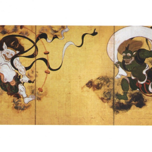 Wind God Fujin and Thunder God Raijin