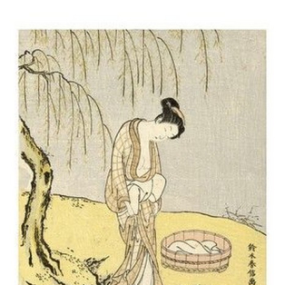 Woman Washing Cloth, 1765-1770