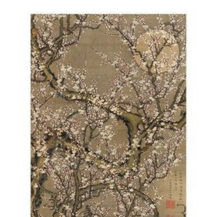White Plum Blossoms and Moon, 1755
