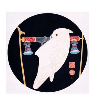 White Cockatoo on Perch