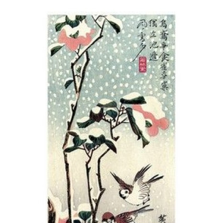 Sparrows and Camellias in the Snow, 1830-1838 Sparrows and Camellias in the Snow, 1830-1838