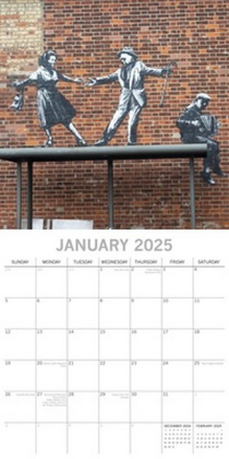 Календар Banksy 2025 Calendar - фото 3