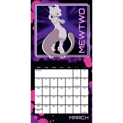 Календар Pokemon 2025 Calendar - фото 3