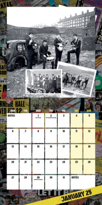 Календар The Beatles 2025 Calendar - фото 3