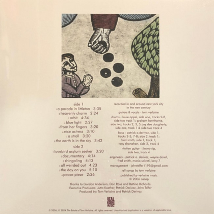 Tom Verlaine &ndash; Songs And Other Things - фото 2