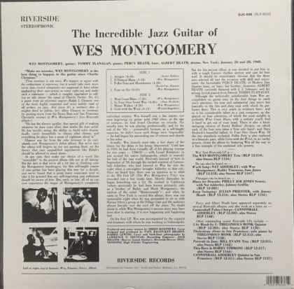 Wes Montgomery &ndash; The Incredible Jazz Guitar Of Wes Montgomery - фото 2