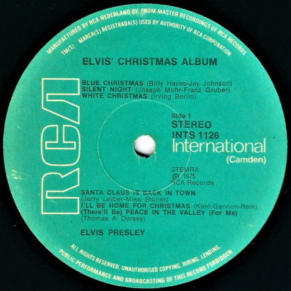 Elvis &ndash; Elvis&#039; Christmas Album - фото 3