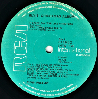 Elvis &ndash; Elvis&#039; Christmas Album - фото 4