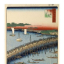 Ryogoku Bridge and the Great Riverbank, 1857 - фото 1