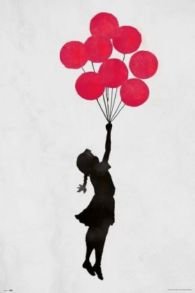 Banksy - Floating Girl - фото 1