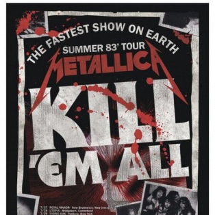 Metallica - Kill'Em All 83 Tour