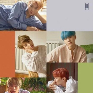 BTS - Group Collage