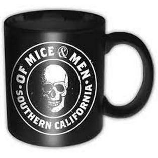 Чашка of Mice and Men Black White Skull Southern Cali Чорна в упаковці Чашка of Mice and Men Black White Skull Southern Cali Чорна в упаковці