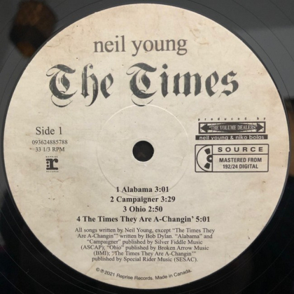 Neil Young &ndash; The Times - фото 3