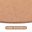 Cork Turntable Pad Vinyl Record Player - фото 4