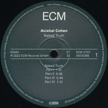 Avishai Cohen, Yonathan Avishai, Barak Mori, Ziv Ravitz &ndash; Naked Truth - фото 5
