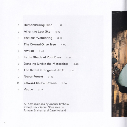 Anouar Brahem, Anja Lechner, Django Bates, Dave Holland &ndash; After The Last Sky - фото 7