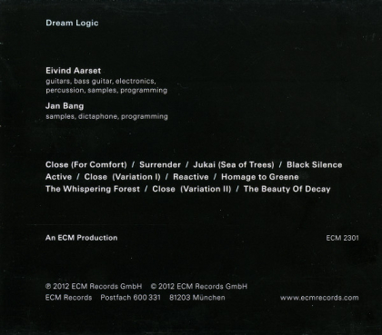 Eivind Aarset &ndash; Dream Logic - фото 2