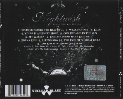 Nightwish &ndash; Endless Forms Most Beautiful - фото 2