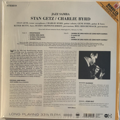 Stan Getz, Charlie Byrd &ndash; Jazz Samba - фото 2
