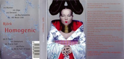 Bj&ouml;rk &ndash; Homogenic - фото 4