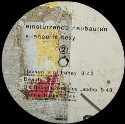 Einstürzende Neubauten – Silence Is Sexy - фото 4 Einstürzende Neubauten – Silence Is Sexy - фото 4