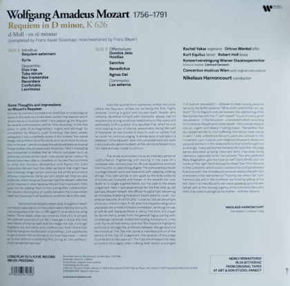 Wolfgang Amadeus Mozart , Rachel Yakar , Ortrun Wenkel , Kurt Equiluz , Robert Holl , Konzertvereinigung Wiener Staatsopernchor , Concentus Musicus Wien , Nikolaus Harnoncourt –Requiem - фото 2 Wolfgang Amadeus Mozart , Rachel Yakar , Ortrun Wenkel , Kurt Equiluz , Robert Holl , Konzertvereinigung Wiener Staatsopernchor , Concentus Musicus Wien , Nikolaus Harnoncourt –Requiem - фото 2