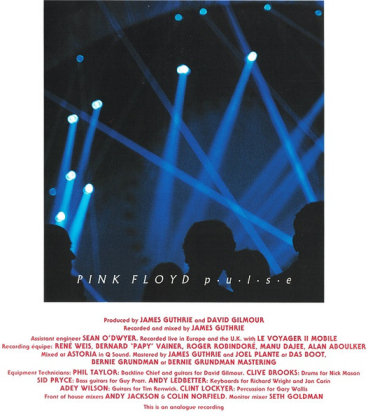 Pink Floyd &ndash; Pulse - фото 11