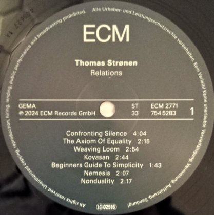 Thomas Stronen &ndash; Relations - фото 3