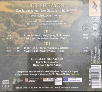 Jordi Savall - Haydn: The Seasons - фото 2