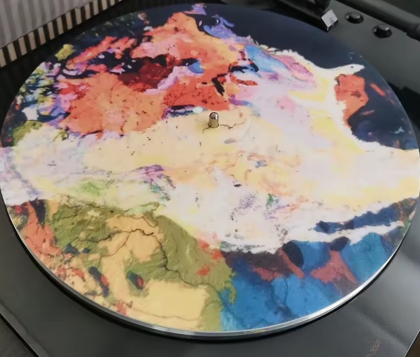 Multicolor Turntable Mat Slipmat Audiophile 12'' in Platter Vinyl Record Players Anti-Vibr 77HA - фото 2 Multicolor Turntable Mat Slipmat Audiophile 12'' in Platter Vinyl Record Players Anti-Vibr 77HA - фото 2