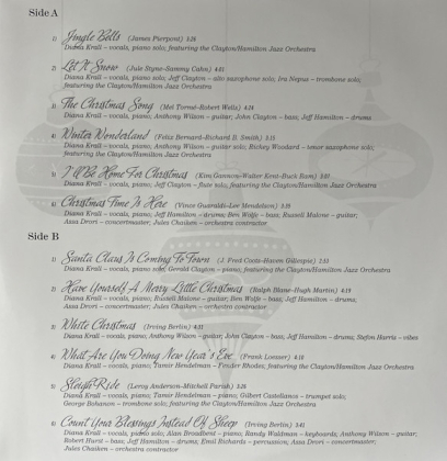 Diana Krall Featuring The Clayton-Hamilton Jazz Orchestra &ndash; Christmas Songs - фото 5