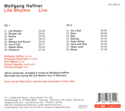 Wolfgang Haffner &ndash; Life Rhythm LIve - фото 2