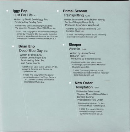 Various &ndash; Trainspotting - фото 5