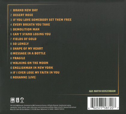 Sting – My Songs - фото 2 Sting – My Songs - фото 2